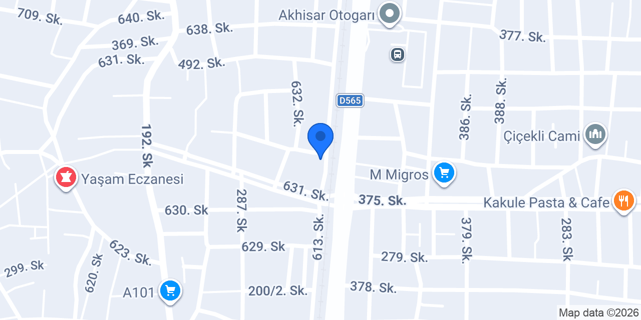Yapışkan Andız Otu Akhisar konumu