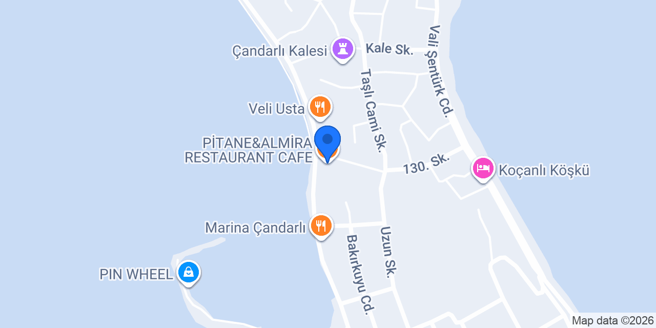 PİTANE&ALMİRA RESTAURANT CAFE konumu