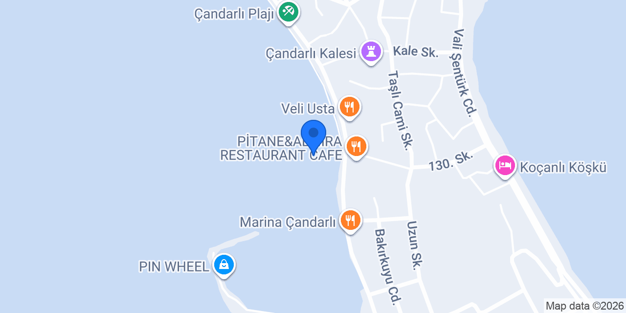 The Mavi Beach - Cafe&Bar konumu