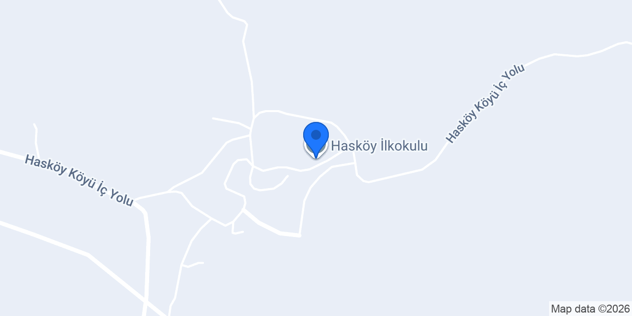 Hasköy İlkokulu konumu
