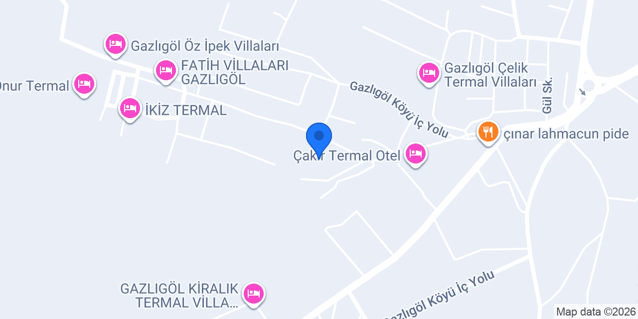 GAZLIGÖL GÖRKEM TERMAL konumu