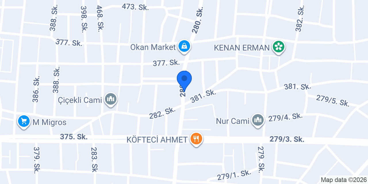 SAMİLER TURİZM konumu