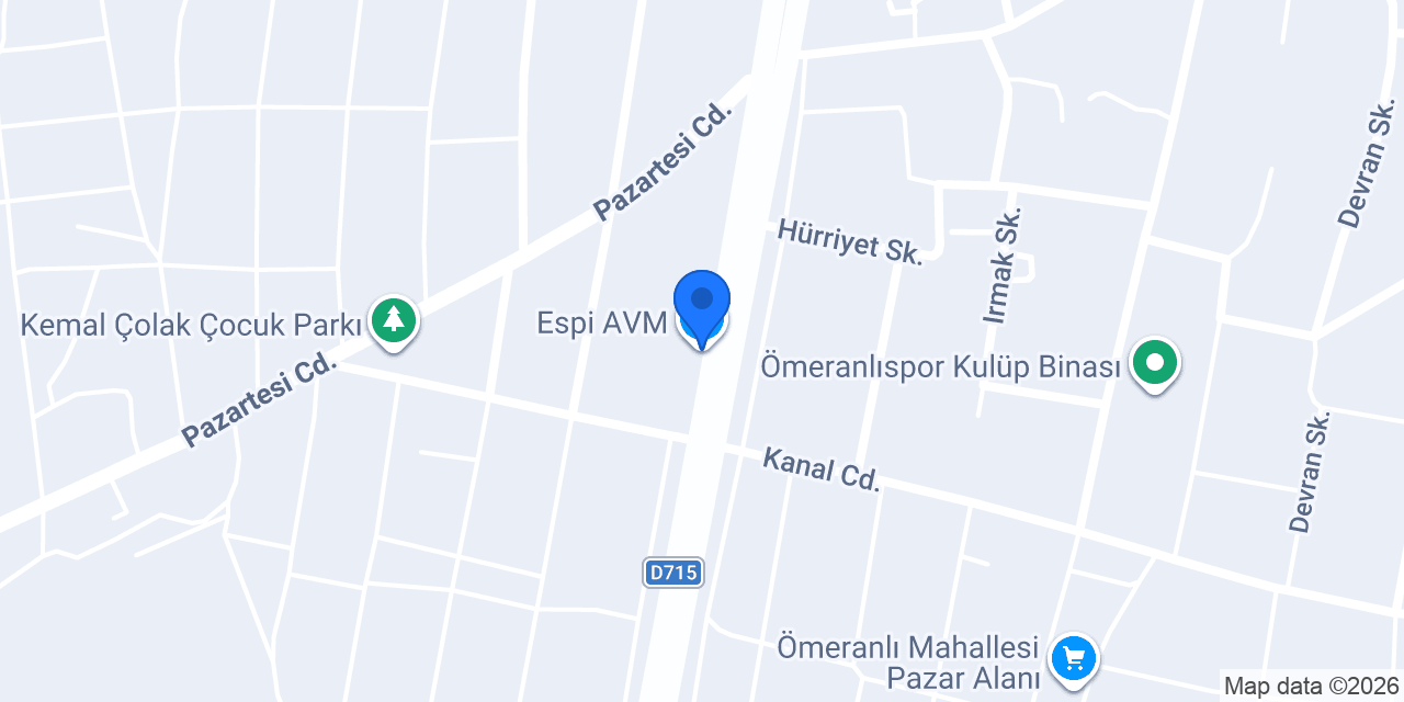 Espi AVM konumu