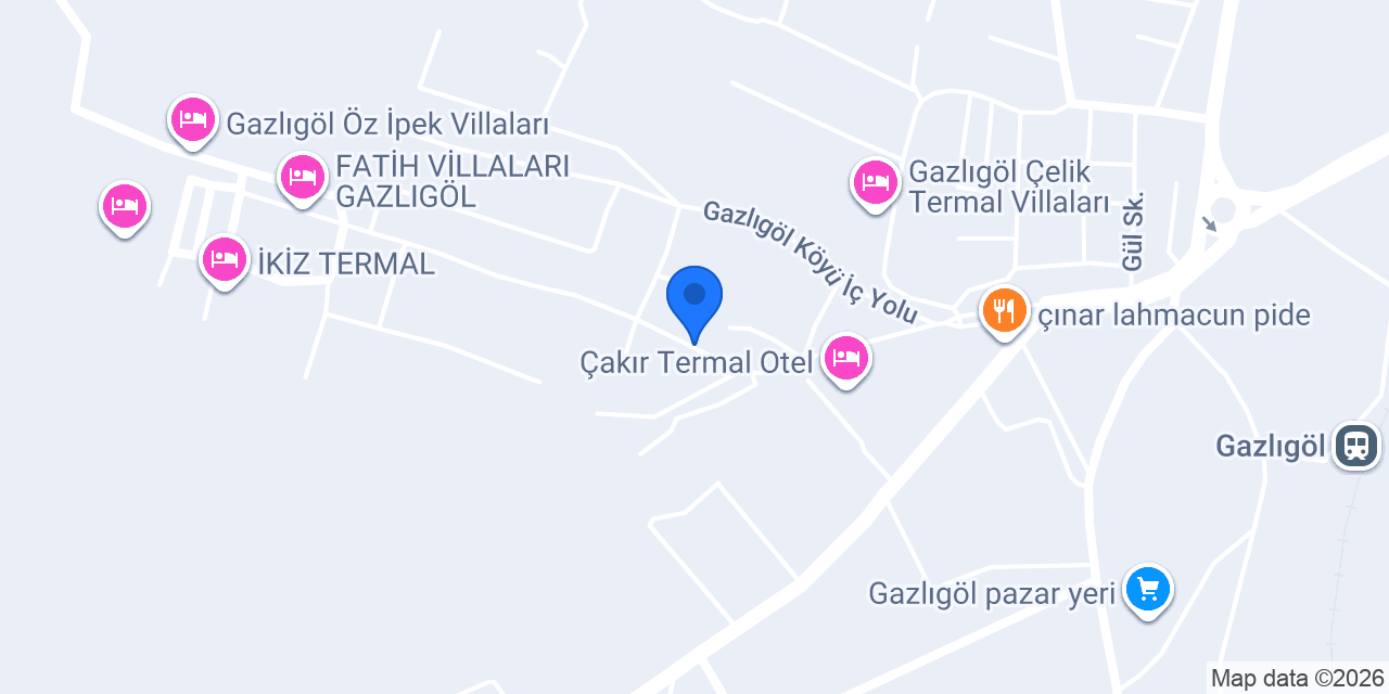 Rast Termal konumu