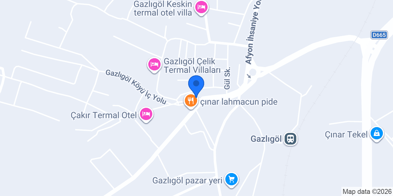 YILDIZ TERMAL ⭐ GAZLIGÖL konumu