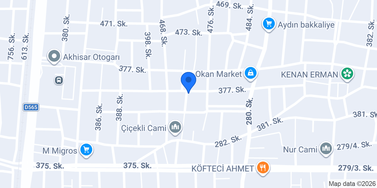 HOBİ GARAJ DETAİLİNG konumu