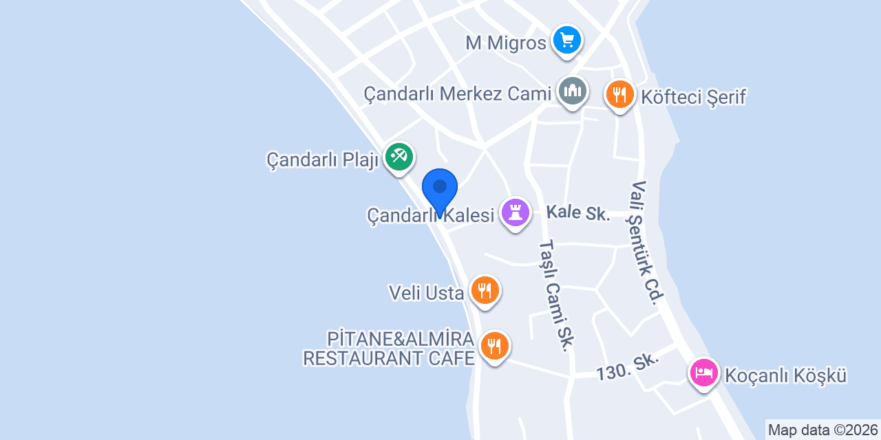 Poyraz Cafe&dondurma konumu