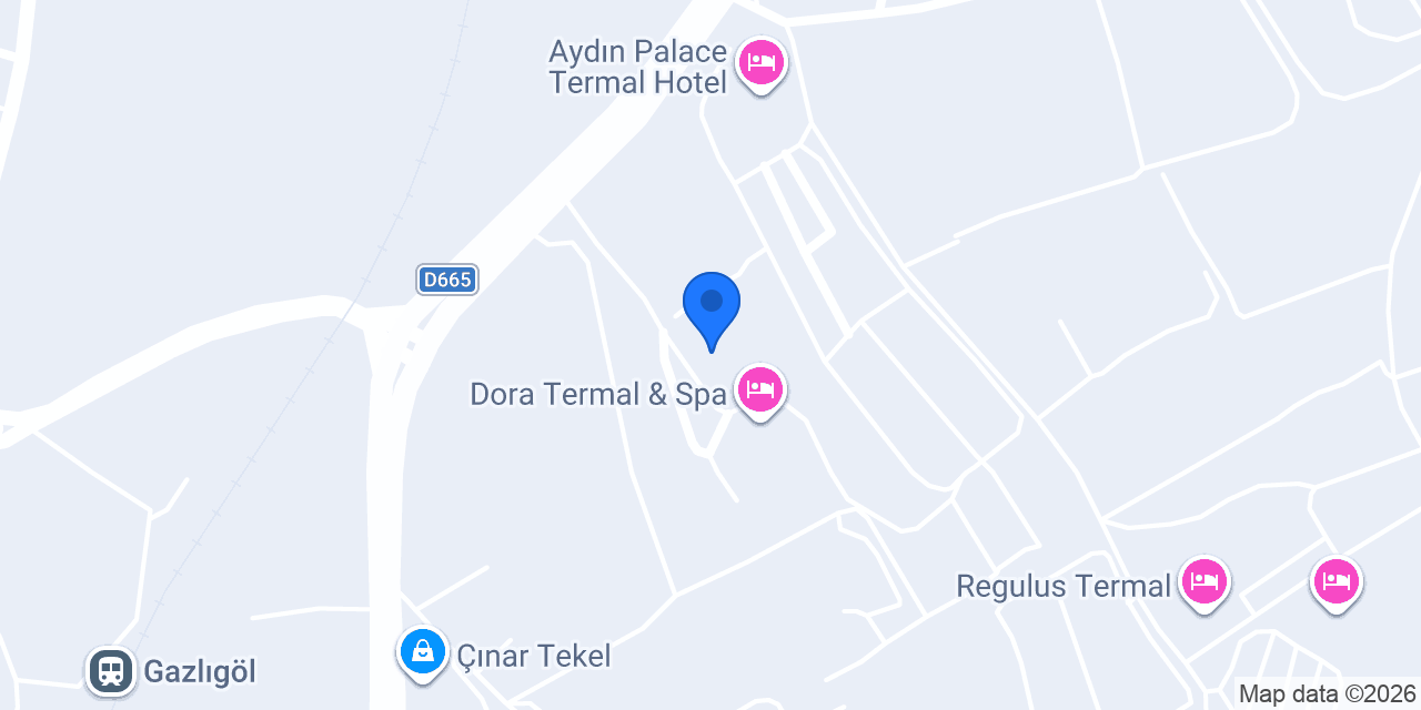 Afonıs termal otel spa konumu