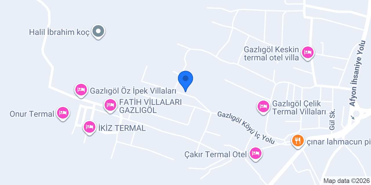 ERTAŞ Villaları konumu