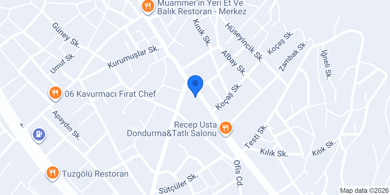 Şereflikoçhisar Noterliği konumu