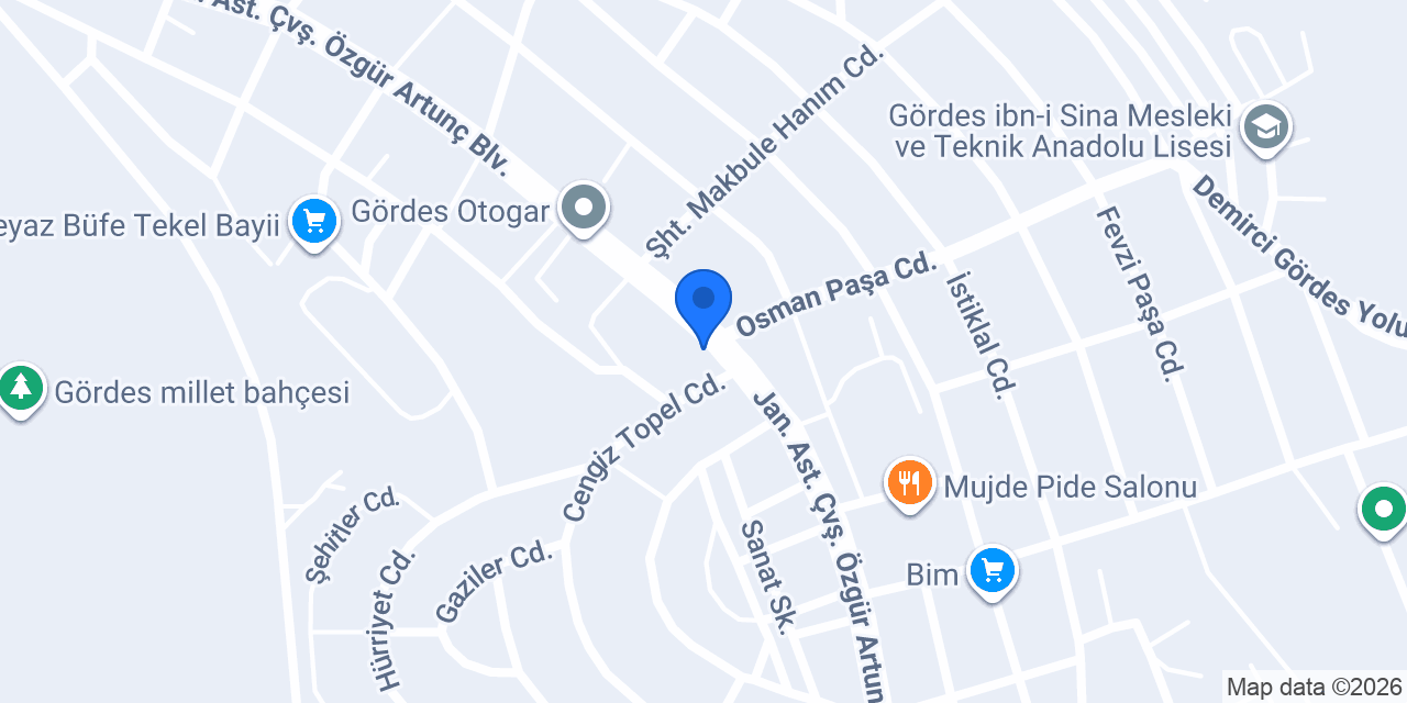 Petrol Ofisi konumu