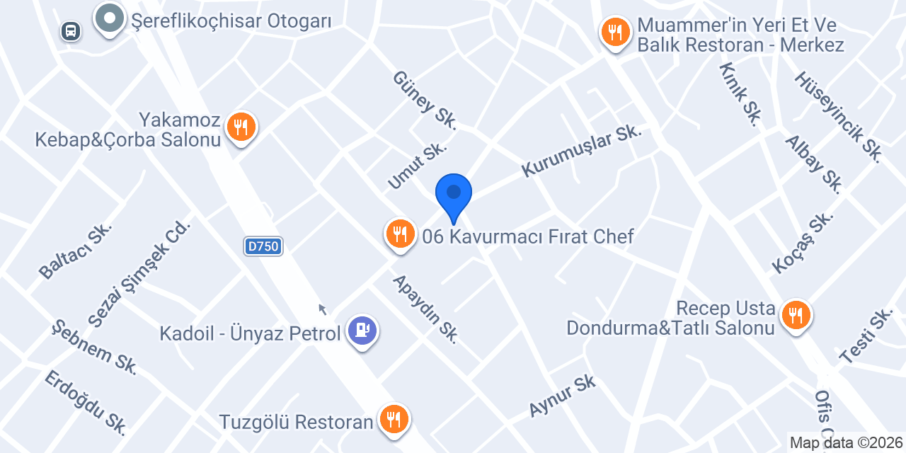 Hanimeli Yufka Ekmek konumu