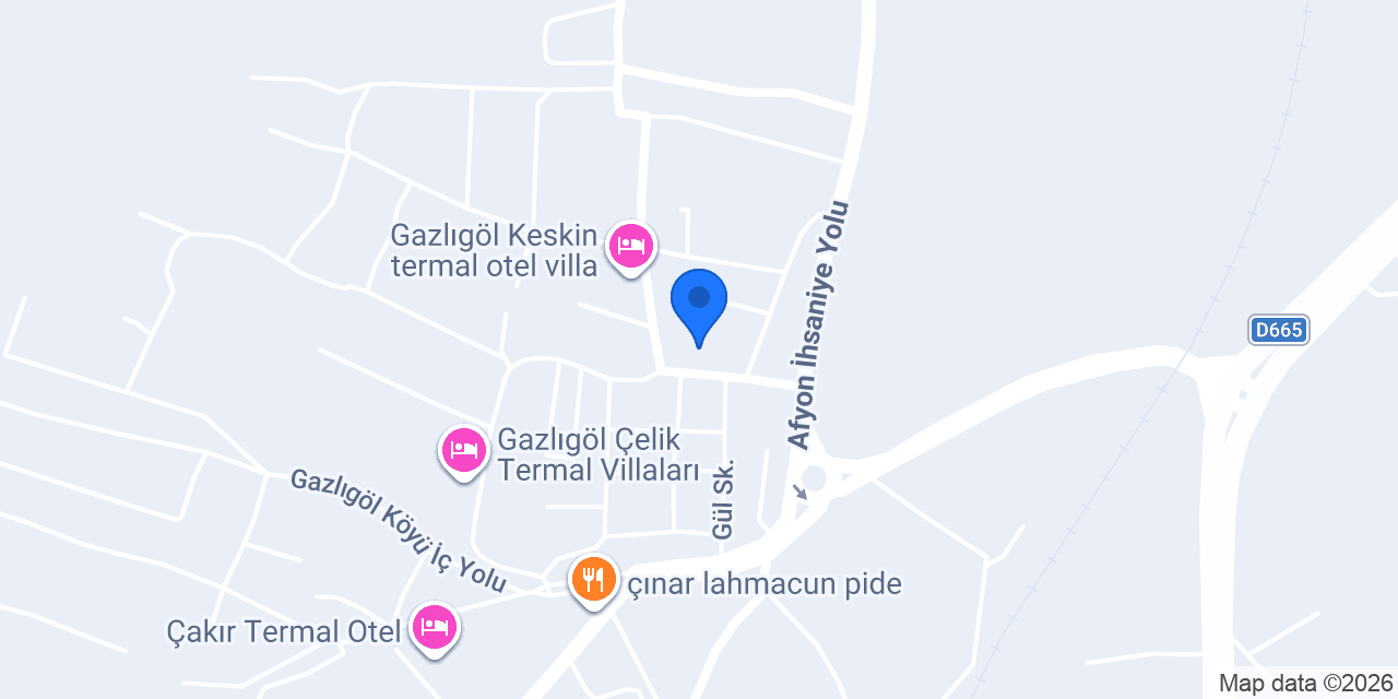 Erem Apart Otel konumu
