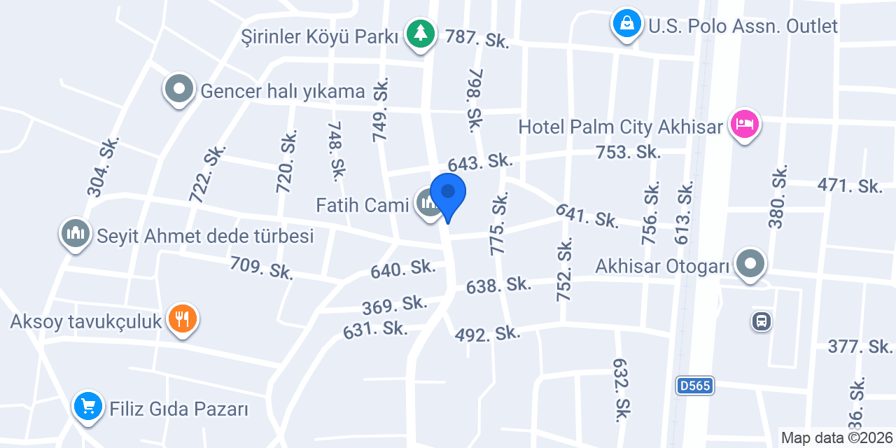 Fatih Çiçekçilik konumu