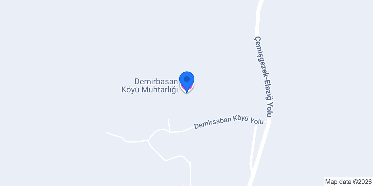 Demirbasan Köyü Muhtarlığı konumu