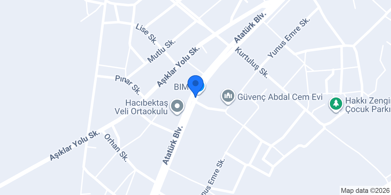 Tapu Müdürlüğü konumu
