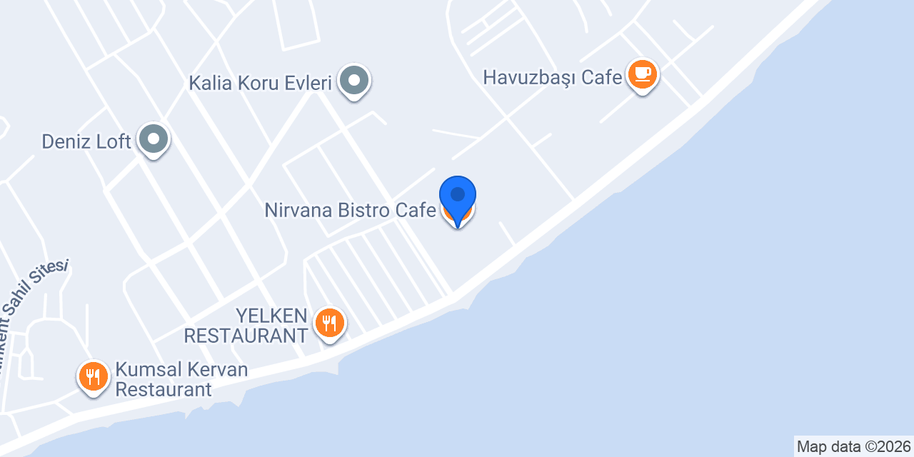 Nirvana Bistro Cafe konumu