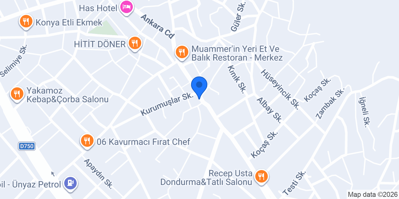 Aygaz Tüp Bayisi konumu