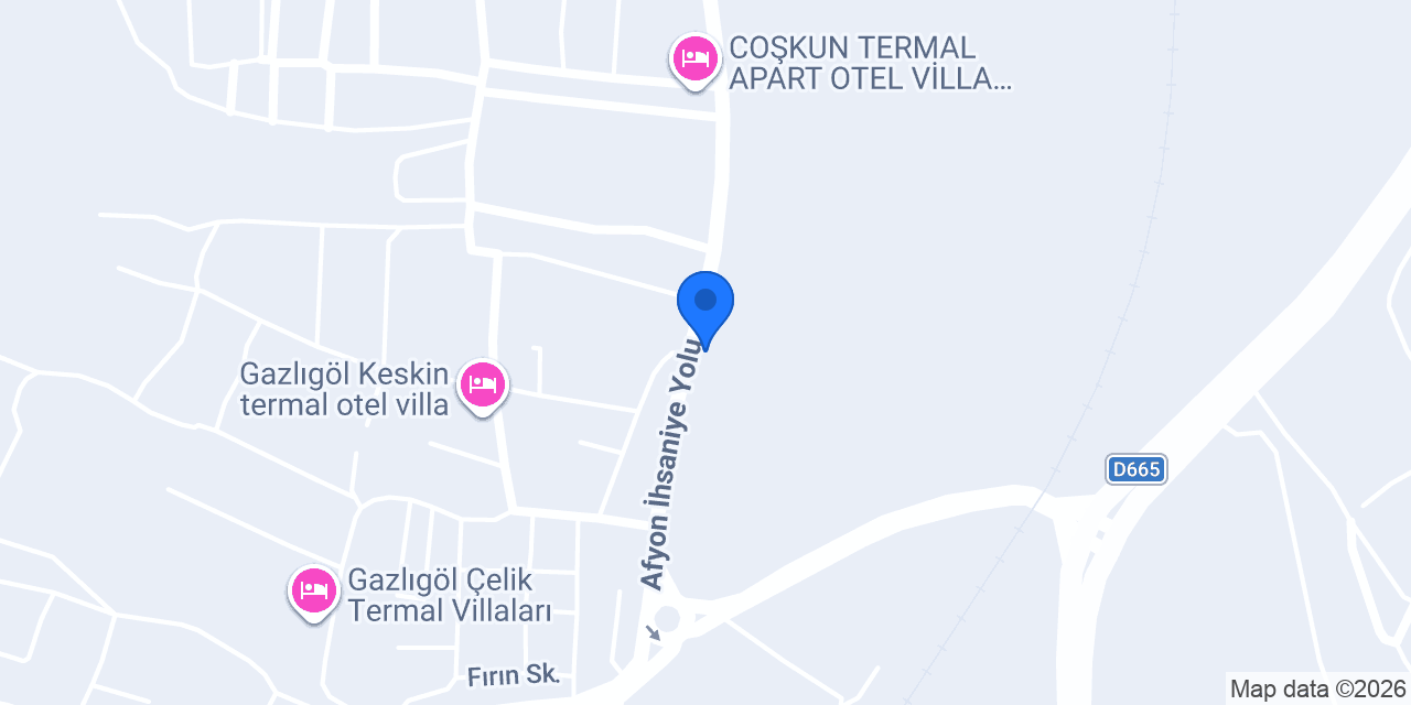 Gazlıgöl Lokum Diyarı konumu