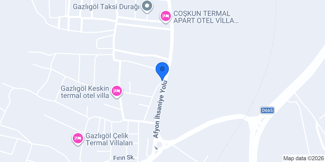 Özdemir termal 1 konumu