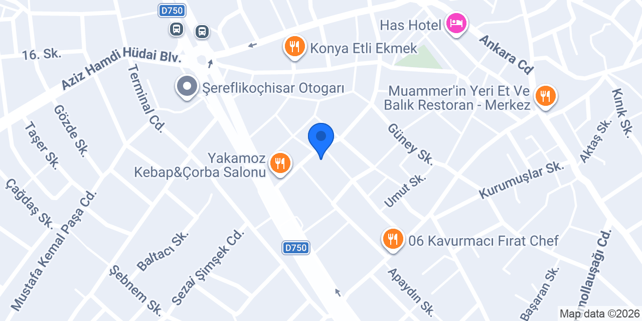 TUZGÖLÜ TUR konumu