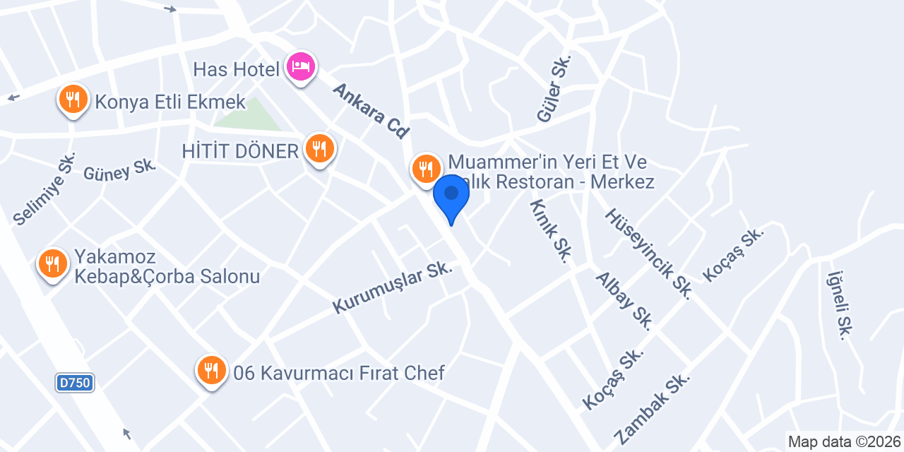 Tuba Kebap konumu