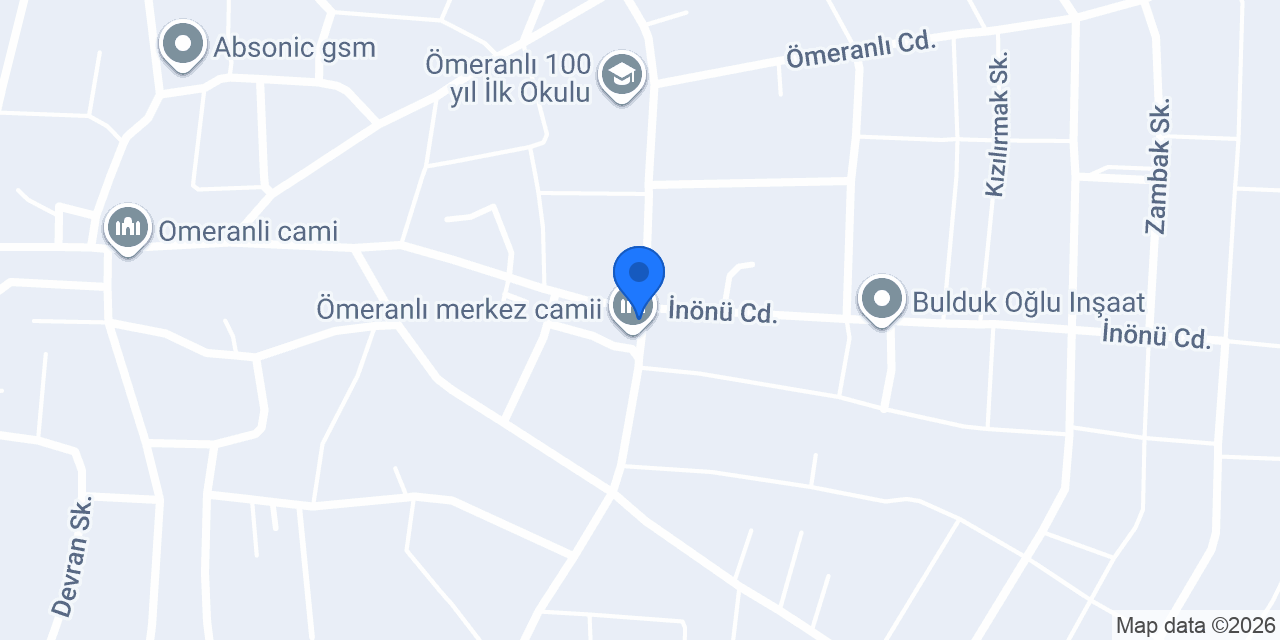 Özgür sıhhi tesisat-ömeranlı konumu