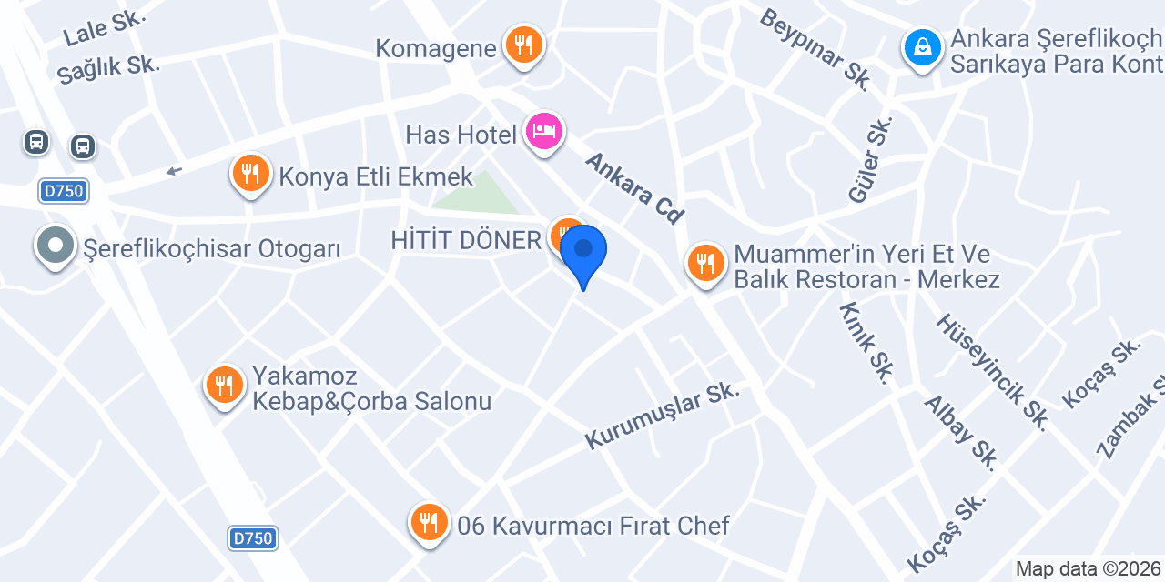 AK YAPI MARKET konumu