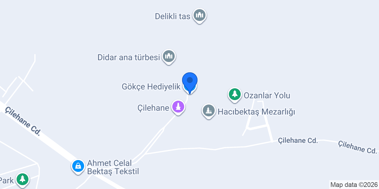 Gökçe Hediyelik konumu