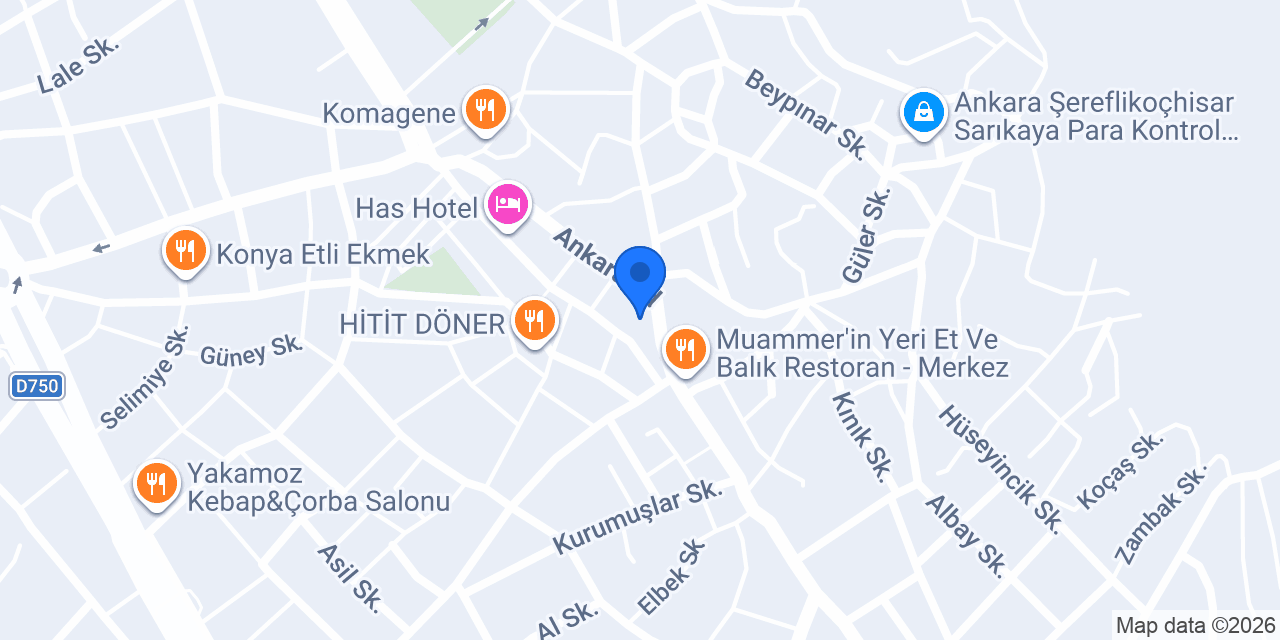 Techno Bilgisayar konumu