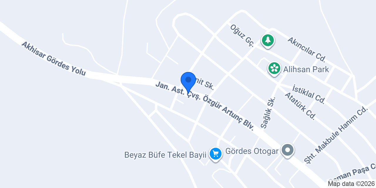 CERİT PERDE GÖRDES konumu