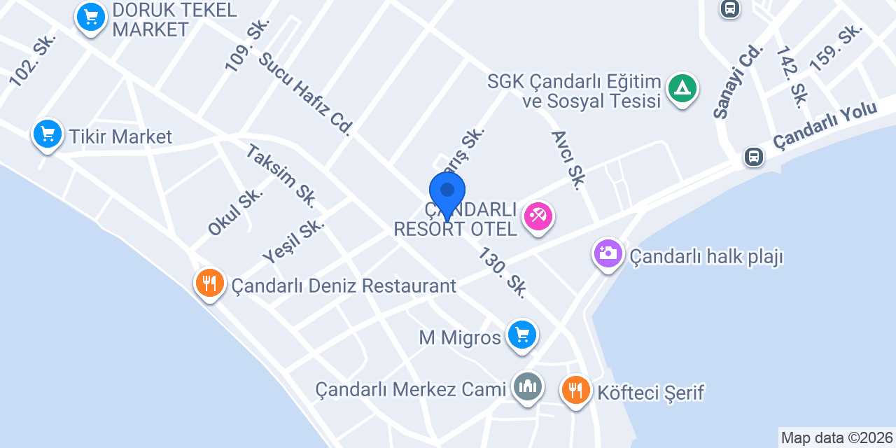Çandarlı Yapı - Mühendislik İnşaat konumu