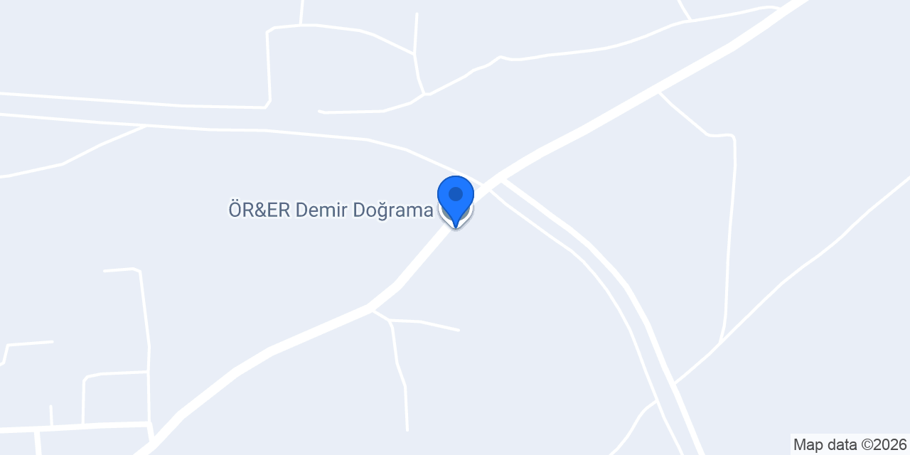 ÖR&ER Demir Doğrama konumu