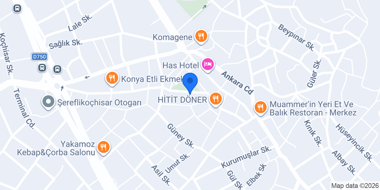 Yiğiter pide Salonu konumu