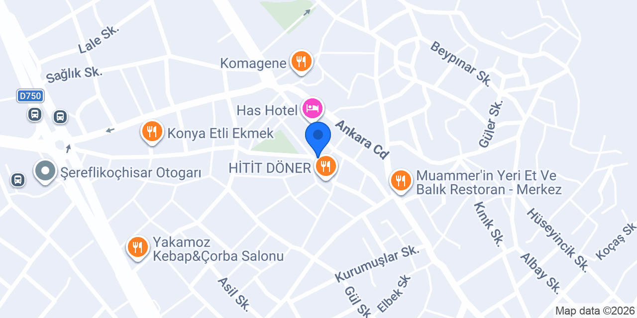 Tuz Gölü Pide Salonu konumu