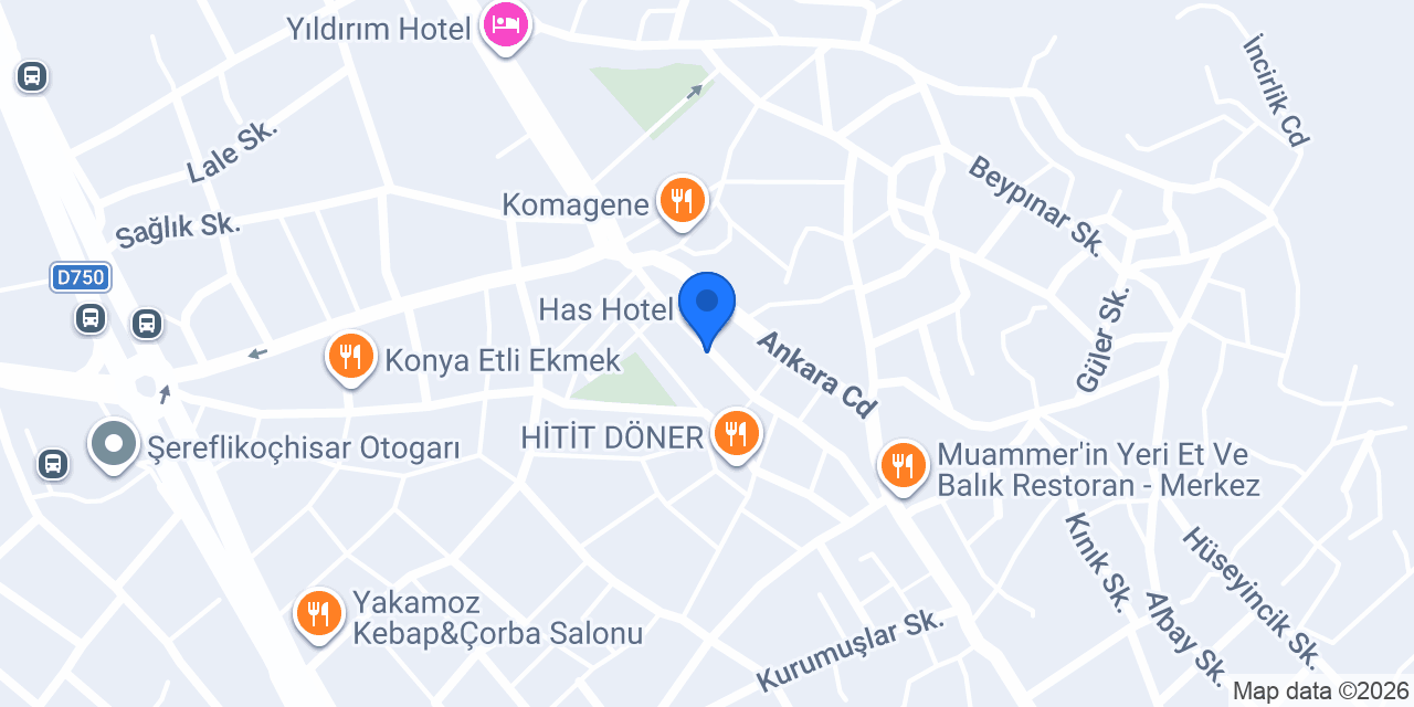 Anadolu Lezzetleri konumu
