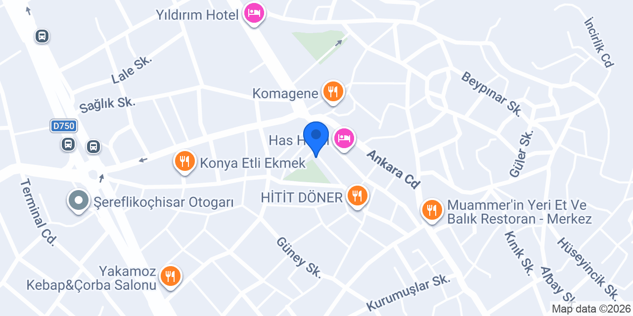 As Kebap salonu konumu