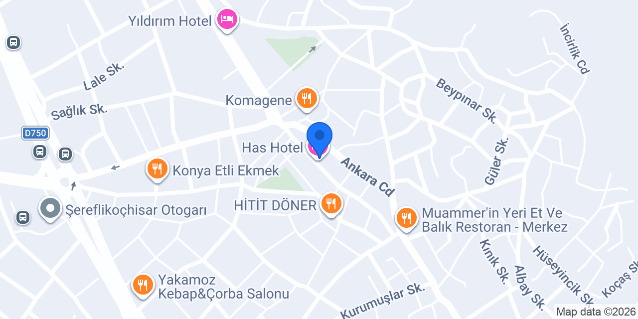 Has Hotel konumu