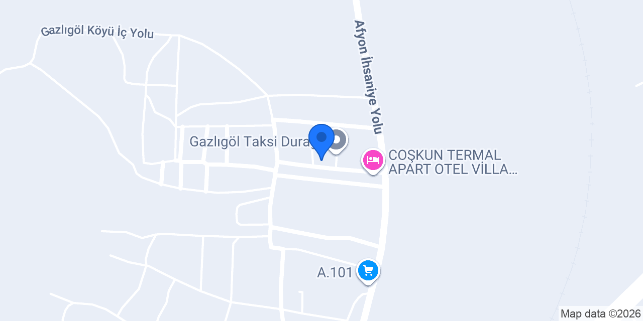 DENiZ TERMAL ViLLA konumu