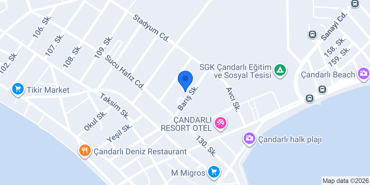 Çandarlı Profil konumu