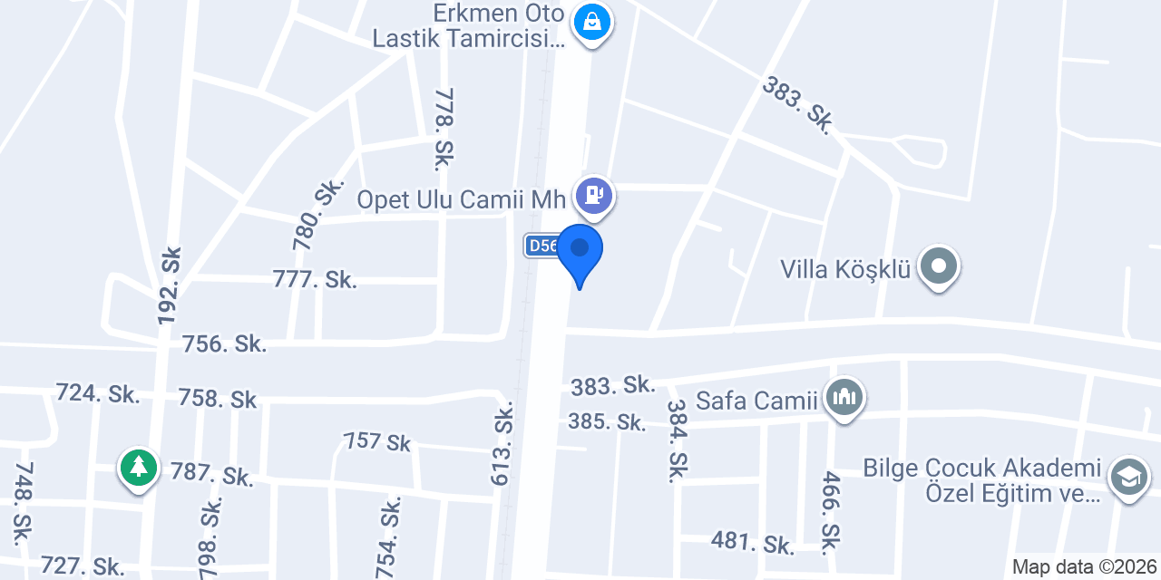 KIRCIOĞLU Trabzon Vakfıkebir Ekmeği konumu