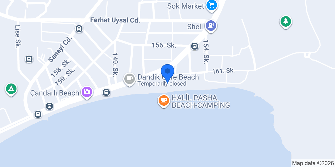 Ütopya Beach & Camping Resort konumu