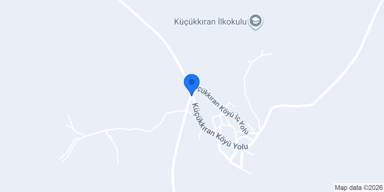 Küçükkıran Köyü Muhtarlığı konumu