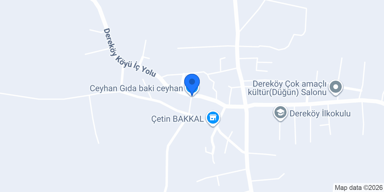 Ceyhan Gıda baki ceyhan konumu