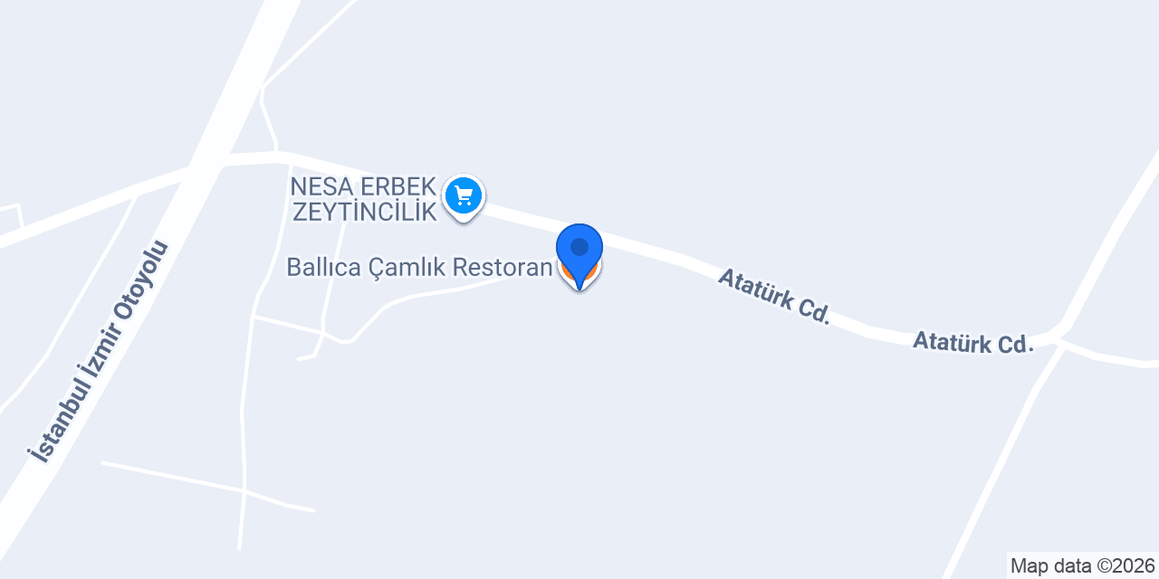 Ballıca Çamlık Restoran konumu