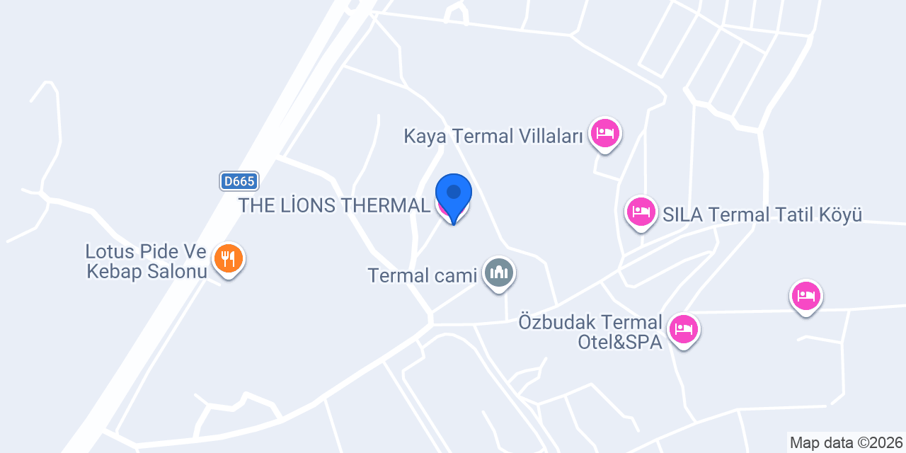 THE LİONS THERMAL konumu