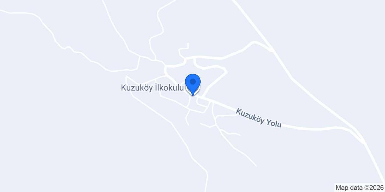 Kuzuköy Köyü Muhtarlığı konumu