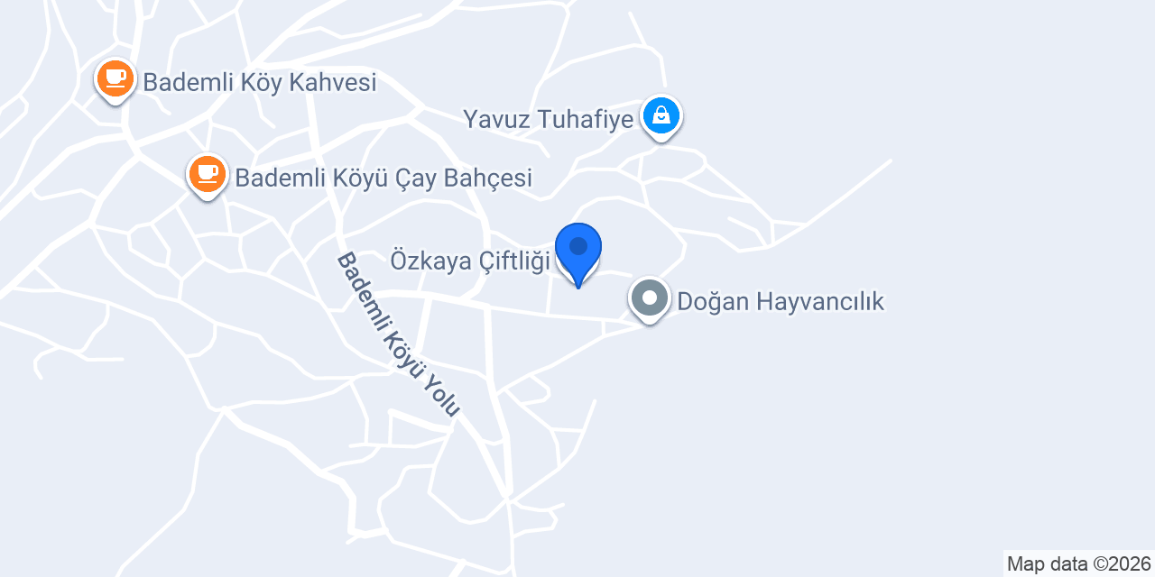 Özkaya Çiftliği konumu