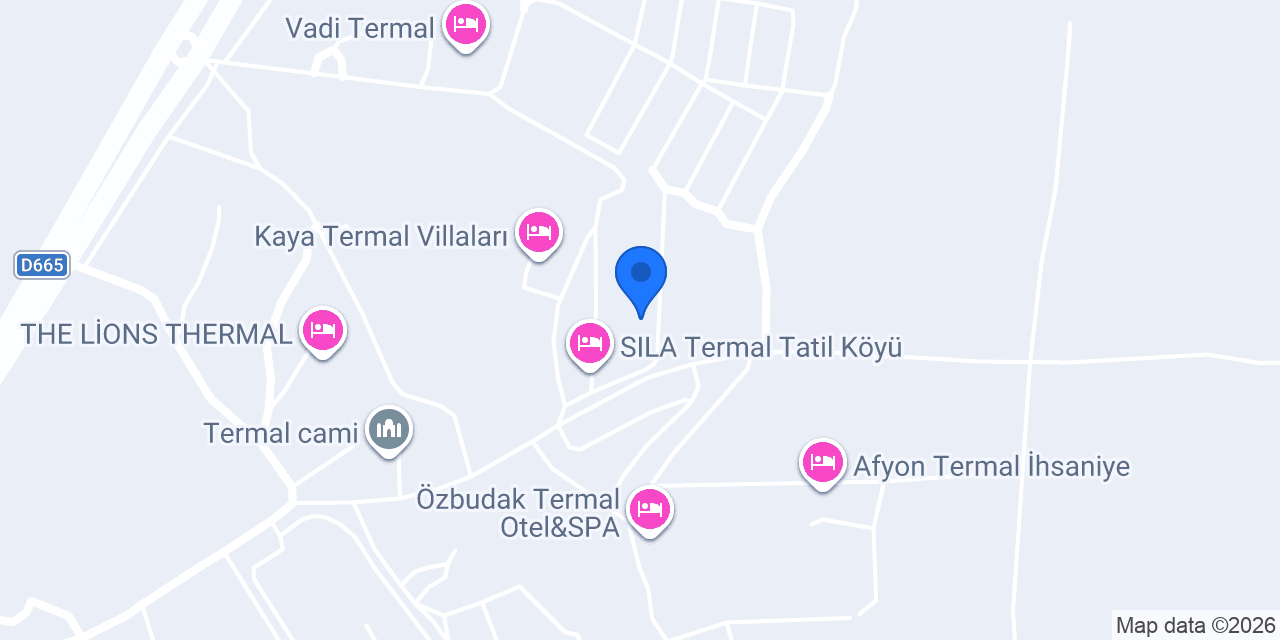 Göktuğ Termal Villa Gazlıgöl konumu