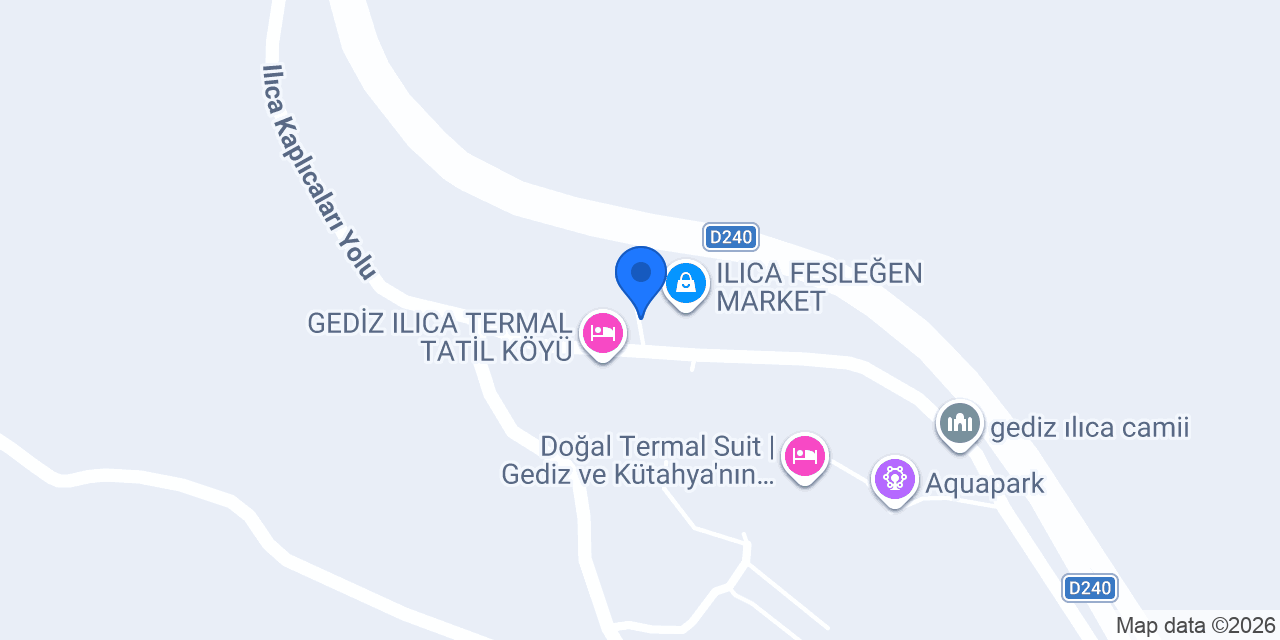 Ilıca Restaurant Cafe konumu